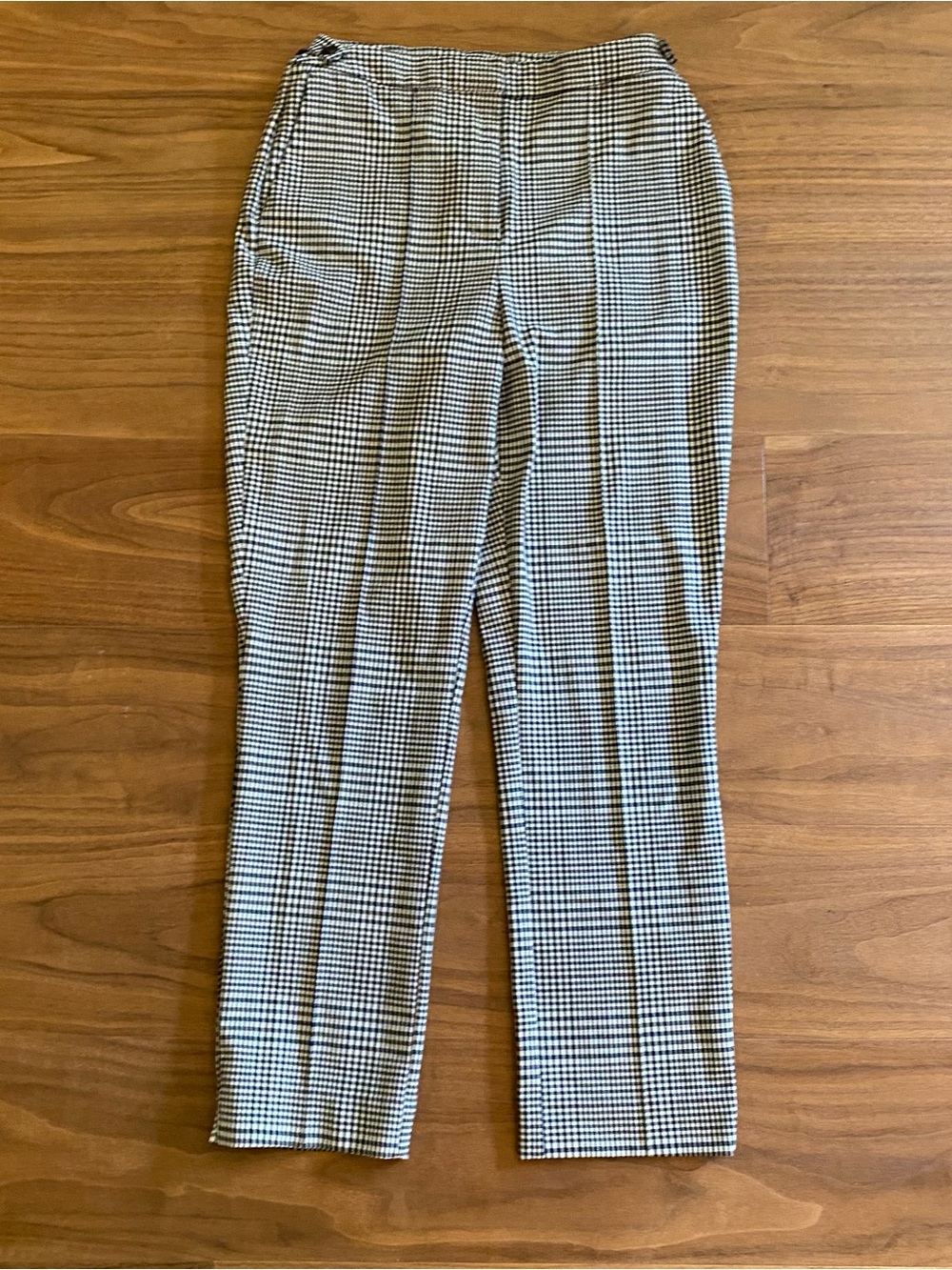 Adrienne Vittadini Plaid Dress Pants Size 2